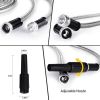 304 Stainless Steel Garden Water Hose Pipe Flexible Lightweight Kink Free Garden Water Outdoor Hose