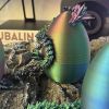 2-Pack 3D Print Dragon Eggs, Creative Easter Gifts