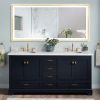 4 Size LED Bathroom Mirror;  Backlit and Front Lighted Mirror for Bathroom;  Wall Mounted Bathroom Vanity Framed Mirror Includes Dimmer;  ; Defogger;