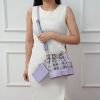 MKF Collection Diva PVC Tote Bag with Tweed Bucket Bag by Mia K.