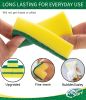 10/20pcs Multi-purpose Cleaning Sponge, Dishwashing Sponge, Kitchen Cleaning Sponge, Household Cleaning Tools, Scouring Pad
