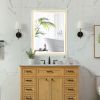 4 Size LED Bathroom Mirror;  Backlit and Front Lighted Mirror for Bathroom;  Wall Mounted Bathroom Vanity Framed Mirror Includes Dimmer;  ; Defogger;