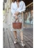 MKF Collection Edelyn embossed M Signature Four PCS Tote Set by Mia k