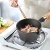 Wooden Handle Cast Iron Pot Household Omelette Pan